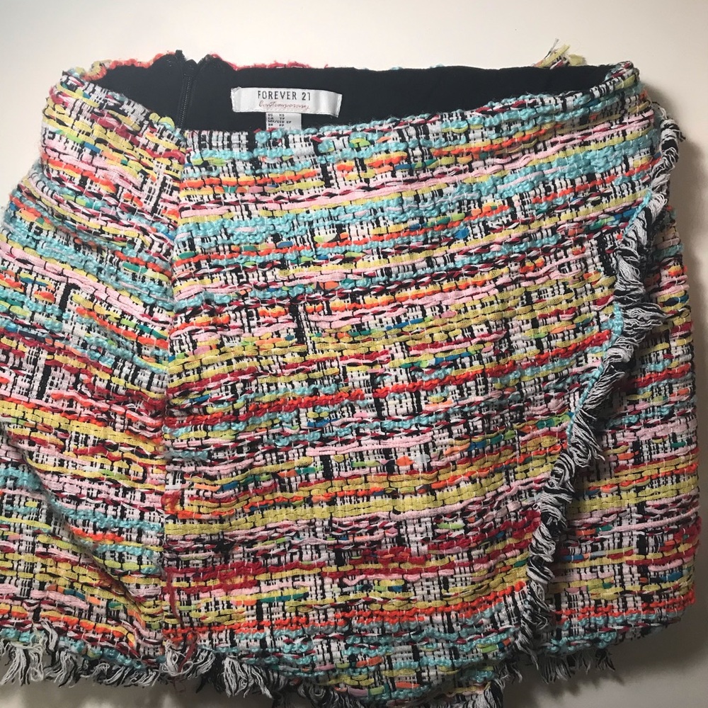 Forever 21 rainbow skirt